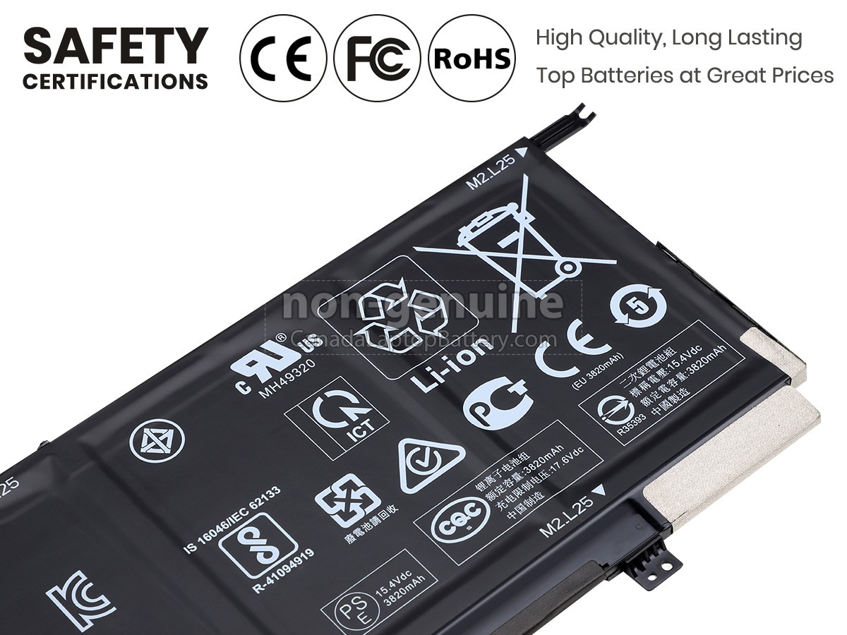 replacement HP SP04XL battery